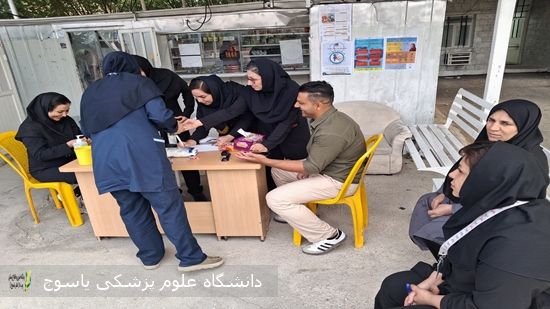 ایستگاه-سنجش-قند-خون-در-بیمارستان-شهید-رجایی-گچساران