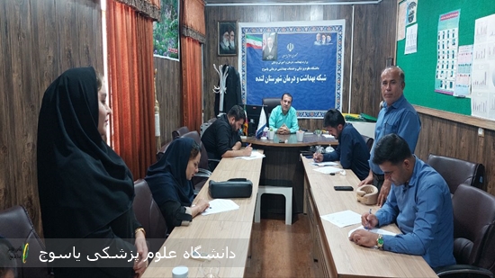 آزمون-جامع-بهورزان-و-مراقبین-سلامت-شبکه-بهداشت-و-درمان-لنده-برگزار-شد