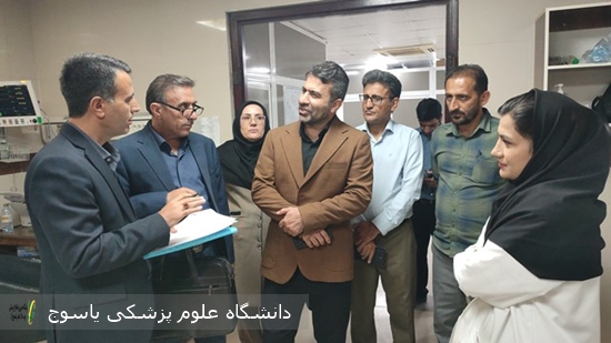 بازدید-مسئولان-بازرسی-از-بیمارستان-امام-خمینی-(ره)-دهدشت