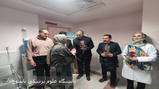 بازدید معاون بهداشت دانشگاه و معاون جوانان استان از مرکز درمان ناباروری سطح سه بیمارستان شهید جلیل یاسوج