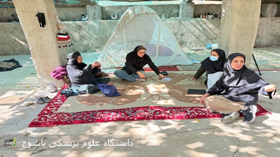 خدمت‌رسانی-تیم-سلامت-شبکه-بهداشت-و-درمان-لنده-در-منطقه-عشایری-دلی-مهرجان