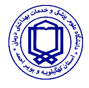 لوگوی فارسی دانشگاه علوم پزشکی یاسوج با فرمت png